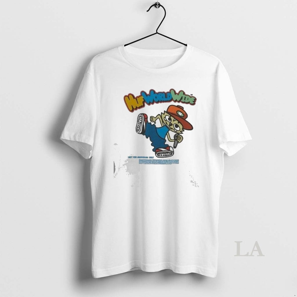 Original Huf Worldwide Chop Kick Block - Adult & Kids T-Shirts, Sweatshirts & Hoodies apparel design preview 1