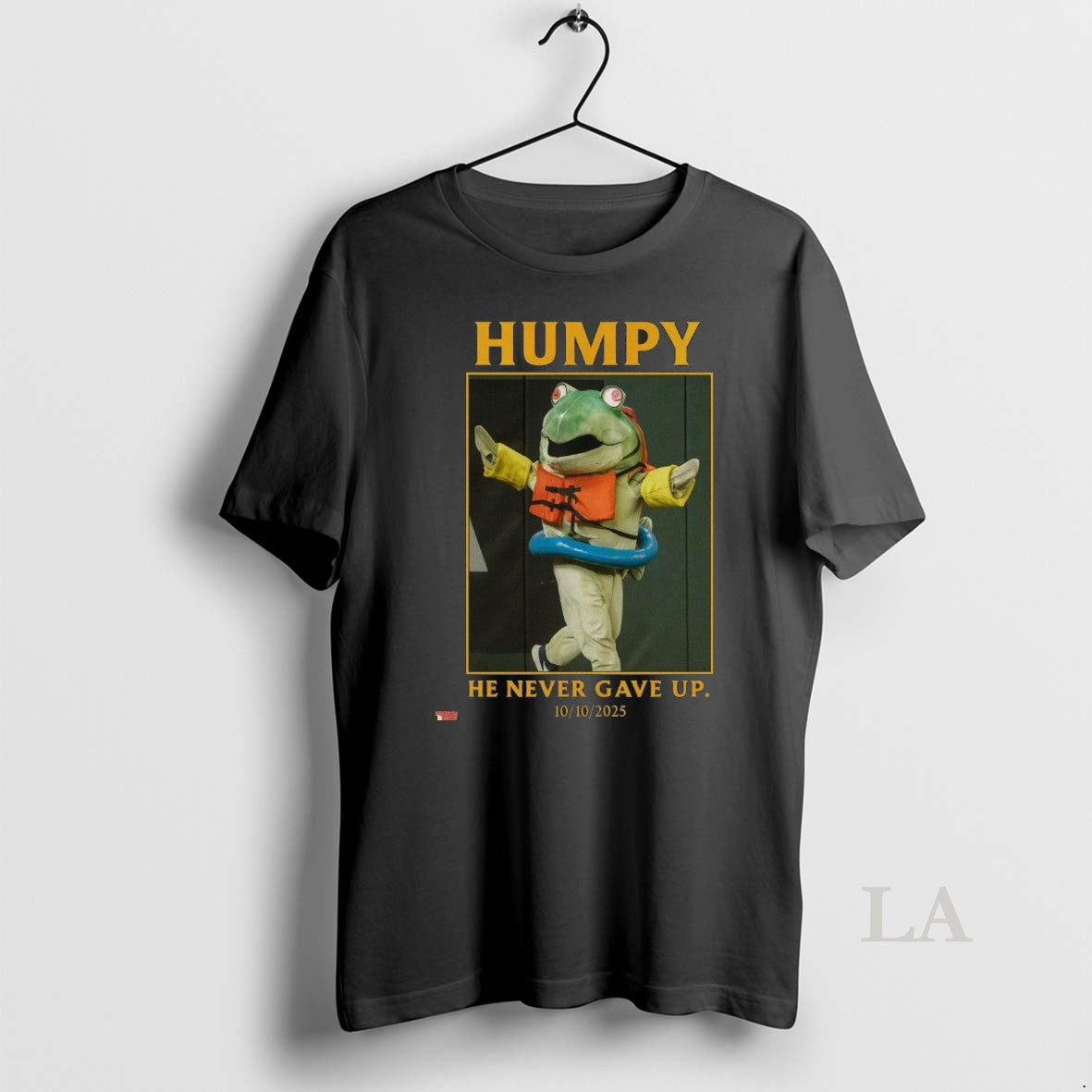 Original Humpy Salmon Seattle Mariners He Never Gave - Adult & Kids T-Shirts, Sweatshirts & Hoodies apparel design preview 1