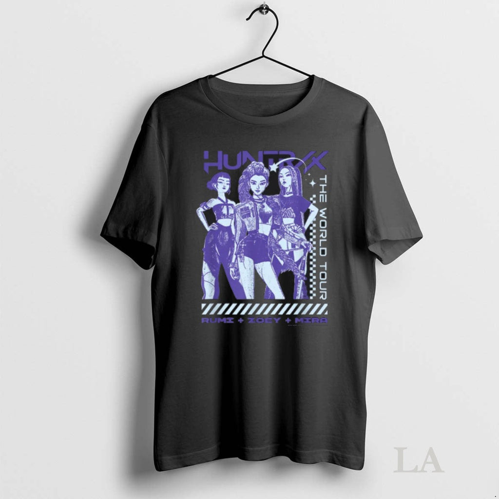 Original Huntrix The World Tour Halloween - Adult & Kids T-Shirts, Sweatshirts & Hoodies apparel design preview 1