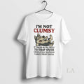 Original Husky Im Not Clumsy It Takes Real Skill To - Adult & Kids T-Shirts, Sweatshirts & Hoodies apparel design preview 1