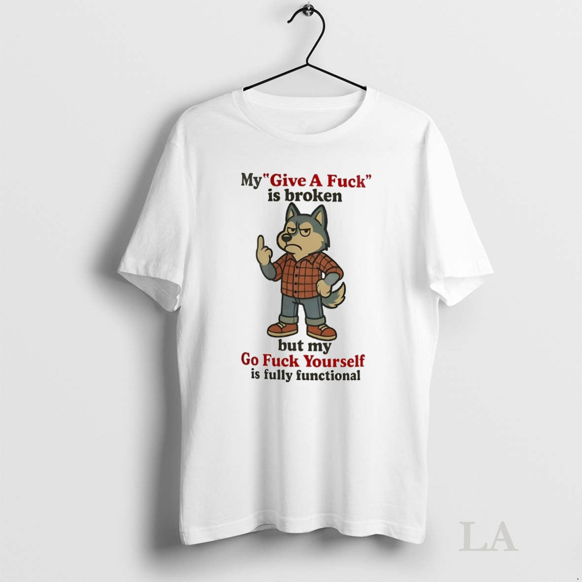 Original Husky My Give A Fuck Is Broken But Go - Adult & Kids T-Shirts, Sweatshirts & Hoodies apparel design preview 1