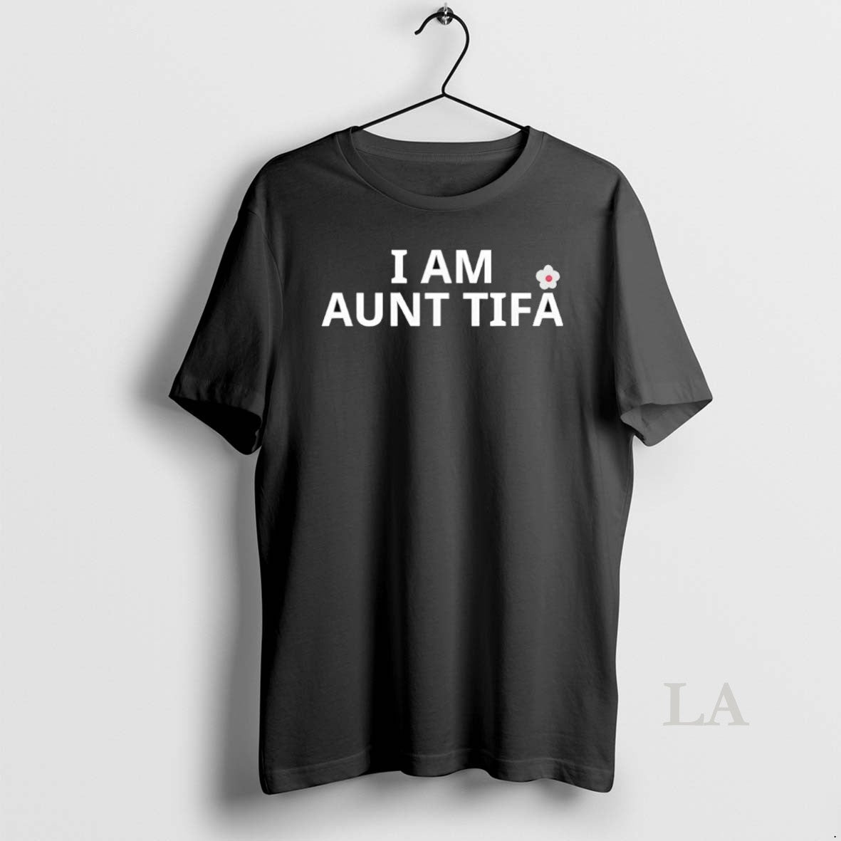 Original I Am Aunt Tifa Flower - Adult & Kids T-Shirts, Sweatshirts & Hoodies apparel design preview 1