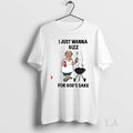 Original I Just Wanna Grill For Gods Sake Cartoon - Adult & Kids T-Shirts, Sweatshirts & Hoodies apparel design preview 1
