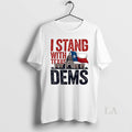 Original I Stand With Texas Dems - Adult & Kids T-Shirts, Sweatshirts & Hoodies apparel design preview 1
