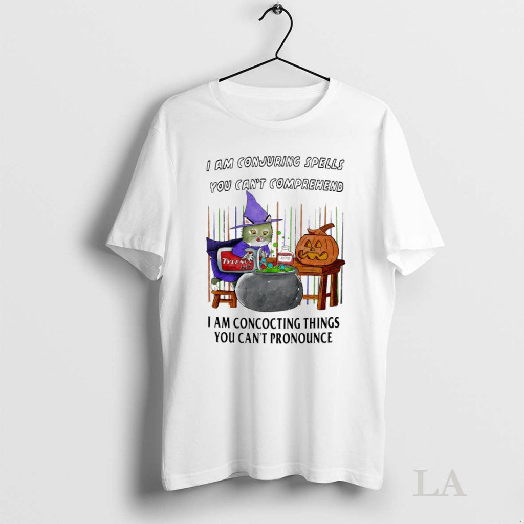 Original I Am Conjuring Spells You Cant Comprehend - Adult & Kids T-Shirts, Sweatshirts & Hoodies apparel design preview 1