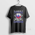 Original I Live In Texas And On Game Day My Heart - Adult & Kids T-Shirts, Sweatshirts & Hoodies apparel design preview 1
