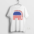 Original I Love Being Right Gop Elephant - Adult & Kids T-Shirts, Sweatshirts & Hoodies apparel design preview 1