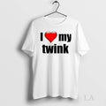 Original I Love My Twink Ceramic And Classic Dad Cap - Adult & Kids T-Shirts, Sweatshirts & Hoodies apparel design preview 1