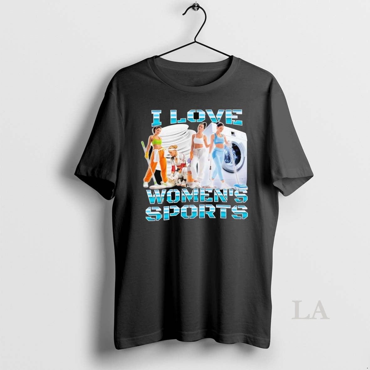 Original I Love Womens Sportsousehold Chores - Adult & Kids T-Shirts, Sweatshirts & Hoodies apparel design preview 1