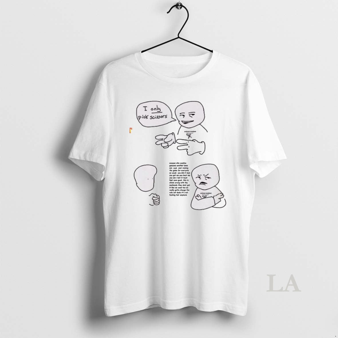 Original I Only Pick Scissors - Adult & Kids T-Shirts, Sweatshirts & Hoodies apparel design preview 1