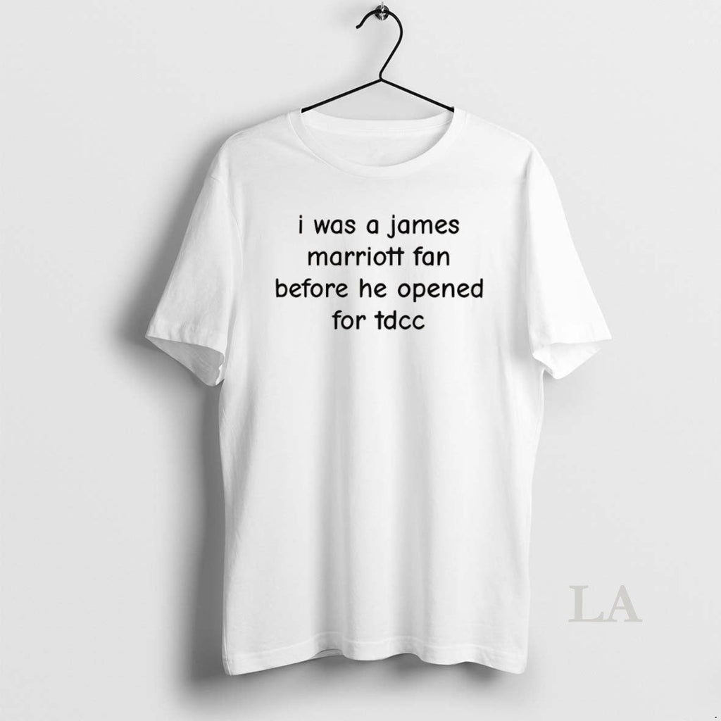 Original I Was A James Marriott Fan Before He Opened - Adult & Kids T-Shirts, Sweatshirts & Hoodies apparel design preview 1