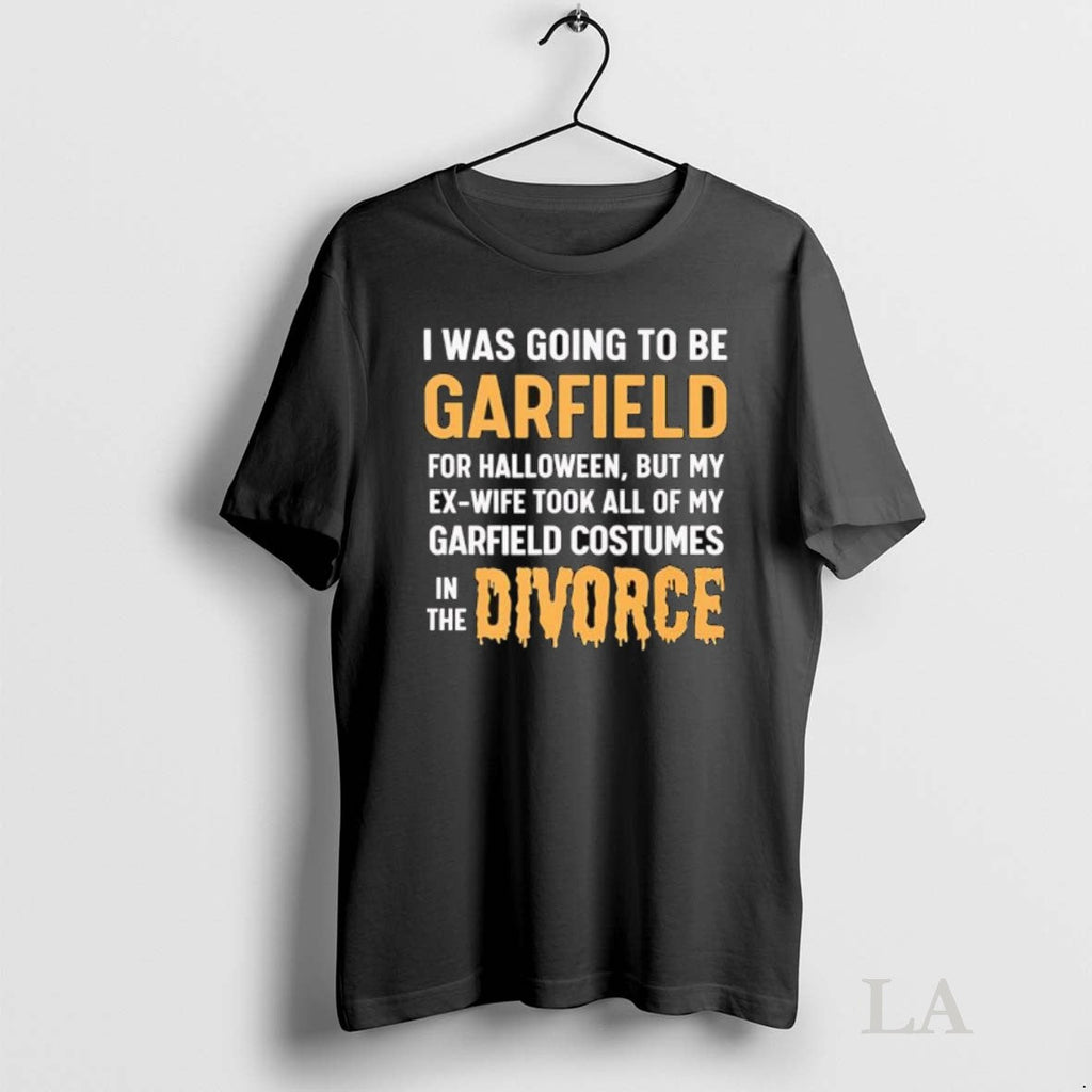 Original I Was Going To Be Garfield For Halloween But - Adult & Kids T-Shirts, Sweatshirts & Hoodies apparel design preview 1