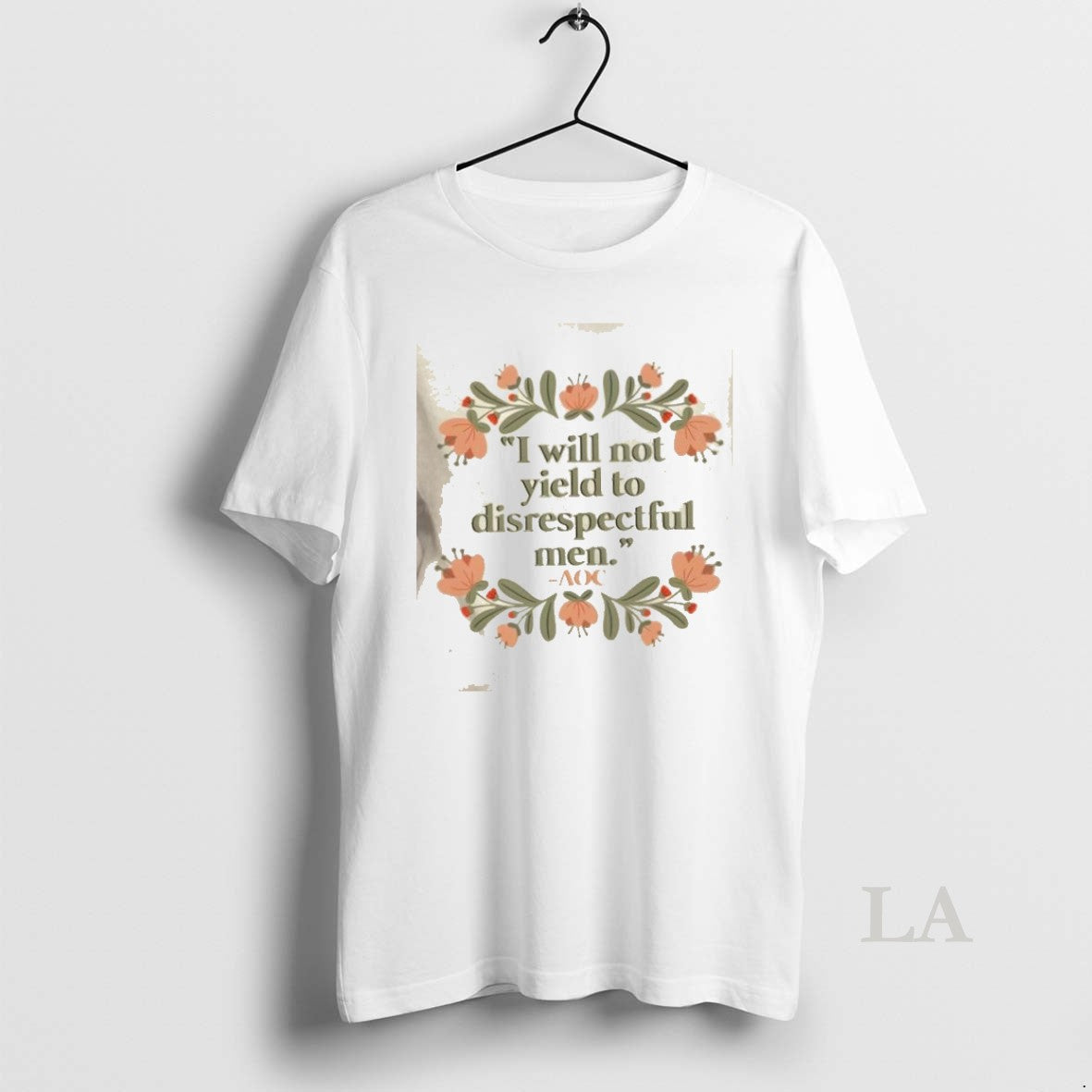 Original I Will Not Yield To Disrespectful Men Aoc - Adult & Kids T-Shirts, Sweatshirts & Hoodies apparel design preview 1