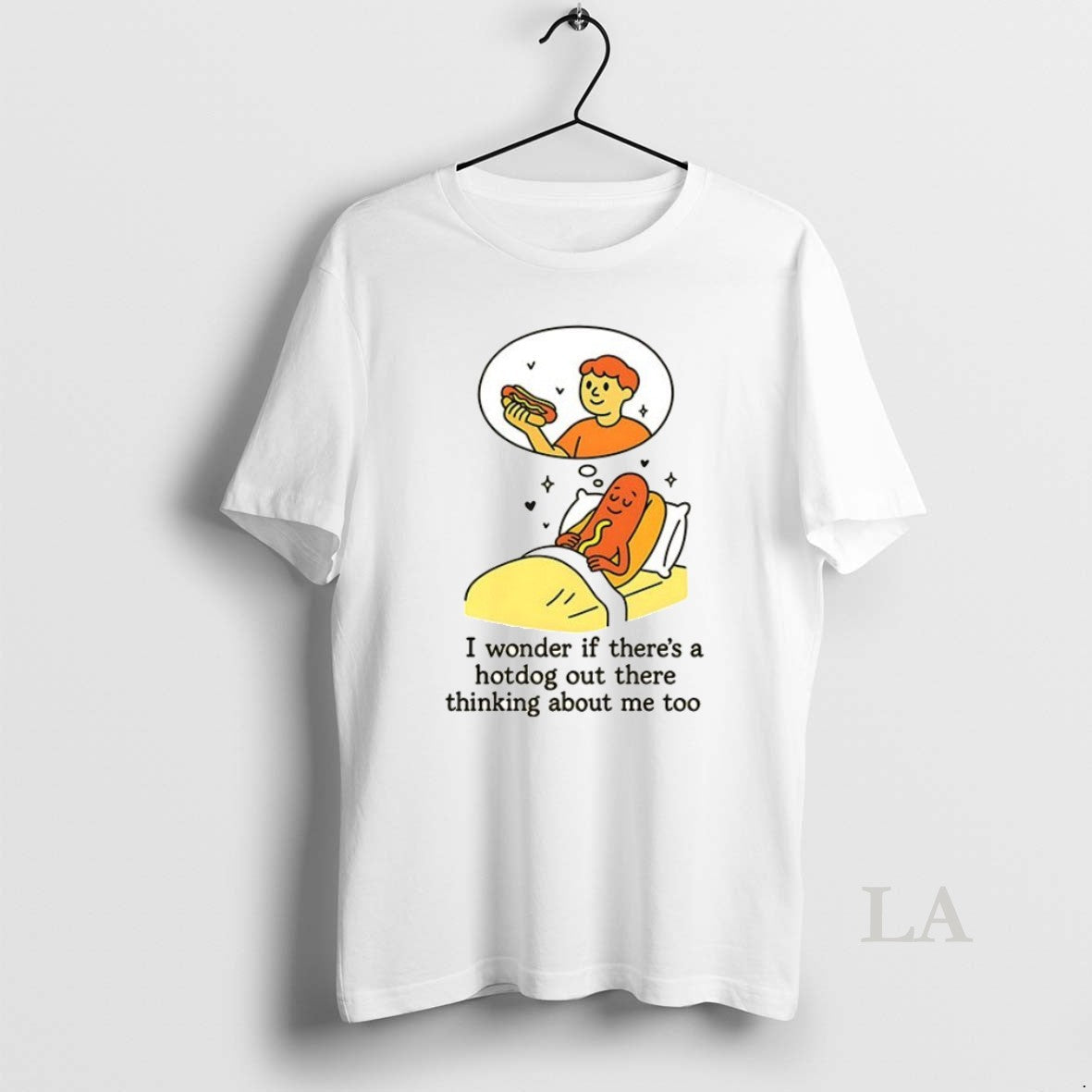 Original I Wonder If Theres A Hotdog Out There - Adult & Kids T-Shirts, Sweatshirts & Hoodies apparel design preview 1