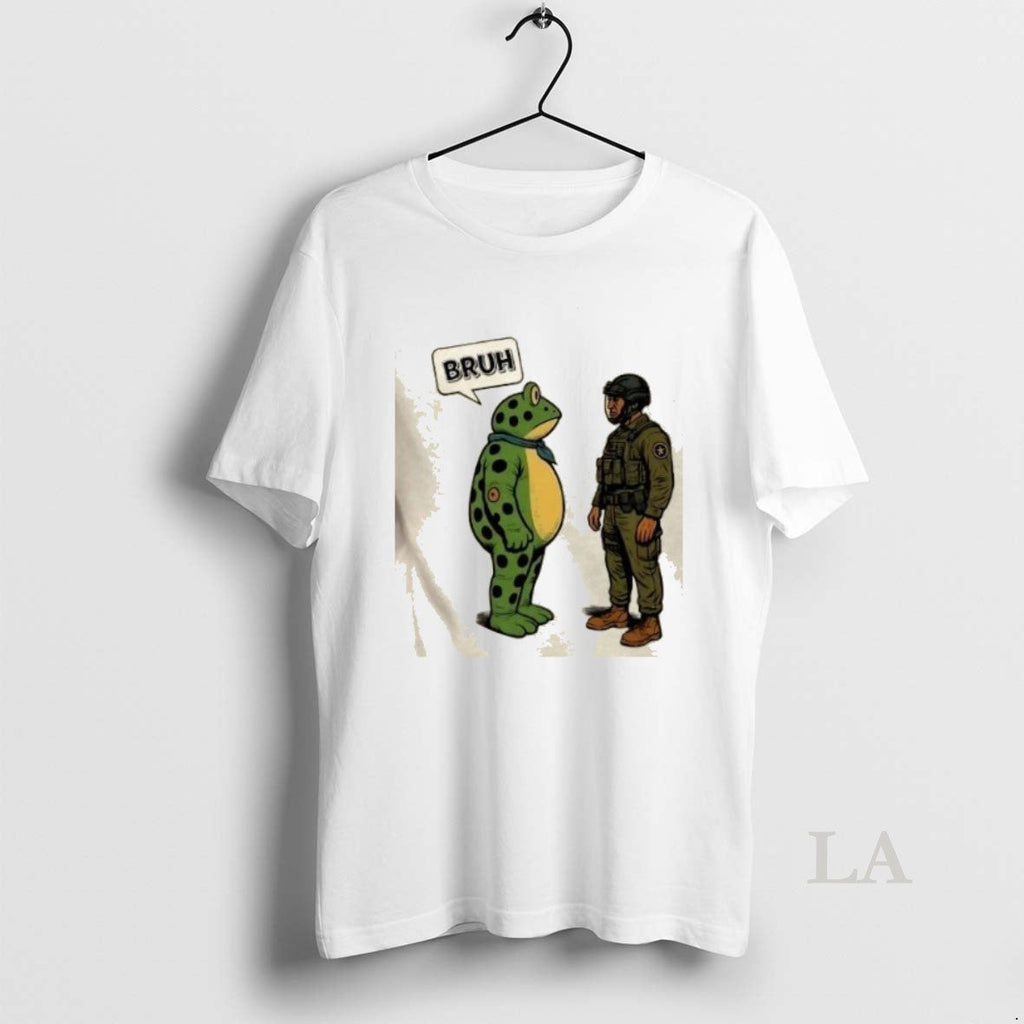 Original Ice Vs Bruh Portland Frog - Adult & Kids T-Shirts, Sweatshirts & Hoodies apparel design preview 1