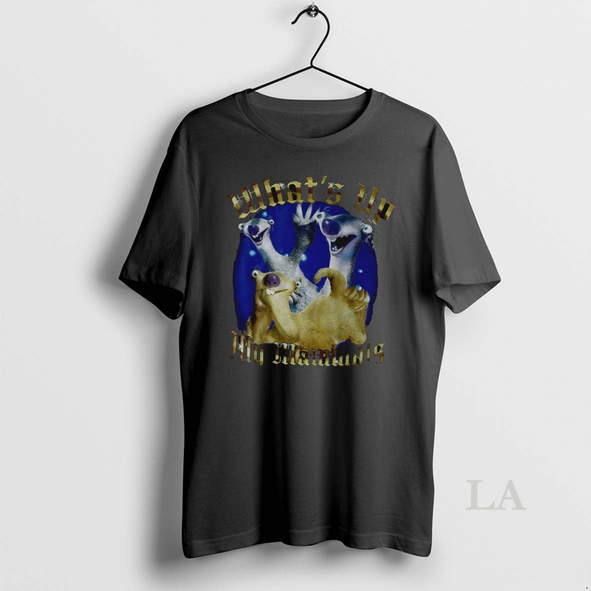 Original Ice Age Whats Up My Mammals Graphic - Adult & Kids T-Shirts, Sweatshirts & Hoodies apparel design preview 1
