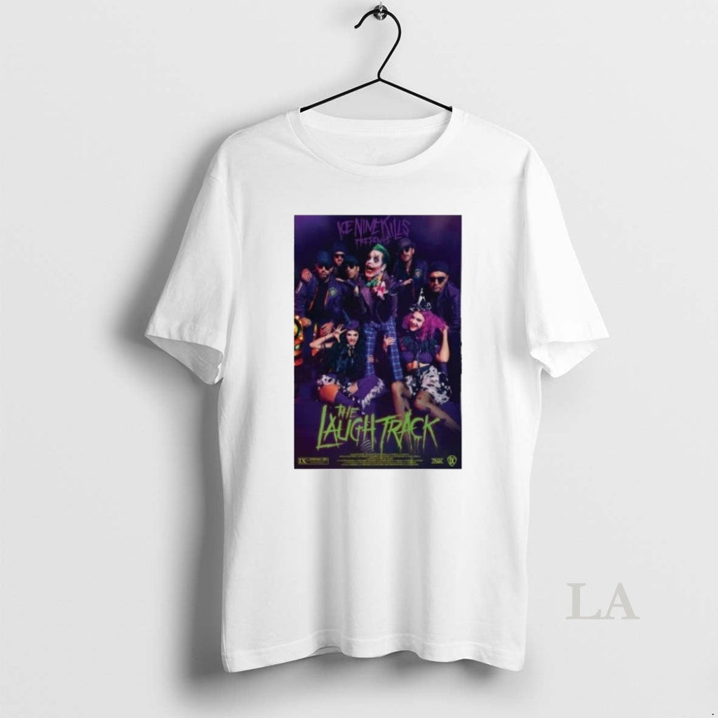 Original Ice Nine Kills The Laugh Track Movie Tour - Adult & Kids T-Shirts, Sweatshirts & Hoodies apparel design preview 1