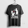 Original Ice Put Trash In Its Place Ceramic And - Adult & Kids T-Shirts, Sweatshirts & Hoodies apparel design preview 1
