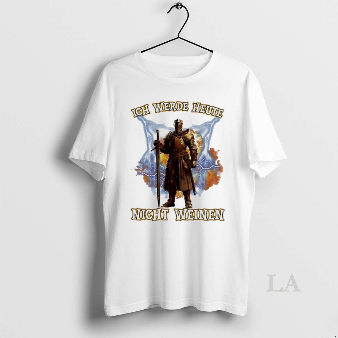 Original Ich Werde Heute Nicht Weinen - Adult & Kids T-Shirts, Sweatshirts & Hoodies apparel design preview 1