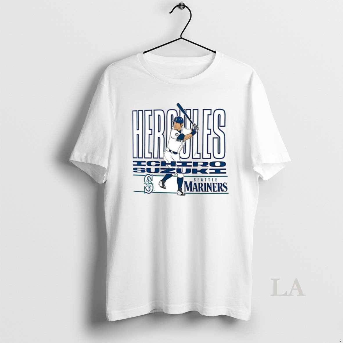 Original Ichiro Suzuki Seattle Mariners Hercules - Adult & Kids T-Shirts, Sweatshirts & Hoodies apparel design preview 1