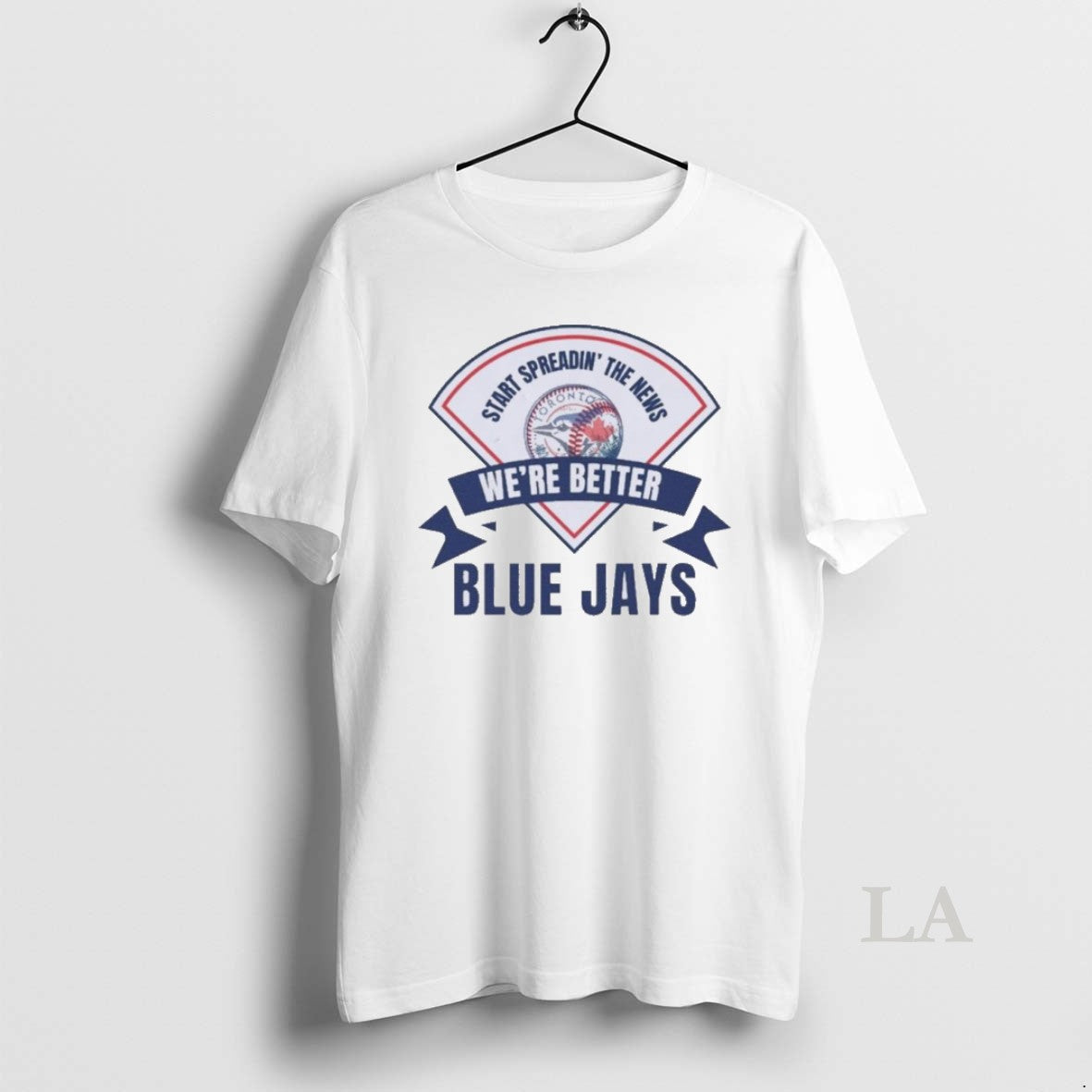 Original Iconic Blue Jays Vs Yankees Start Spreading - Adult & Kids T-Shirts, Sweatshirts & Hoodies apparel design preview 1