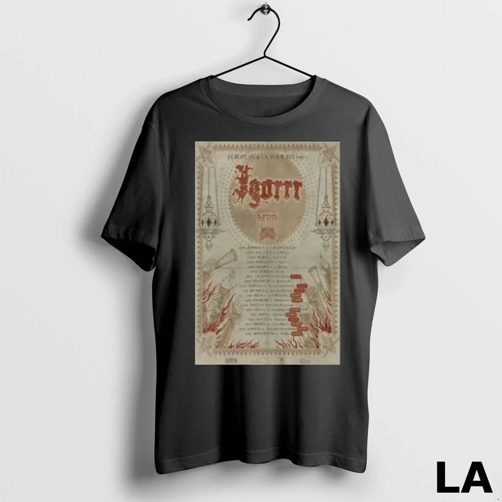 Original Igorrr Tour Eu Uk 2025 - Adult & Kids T-Shirts, Sweatshirts & Hoodies apparel design preview 1