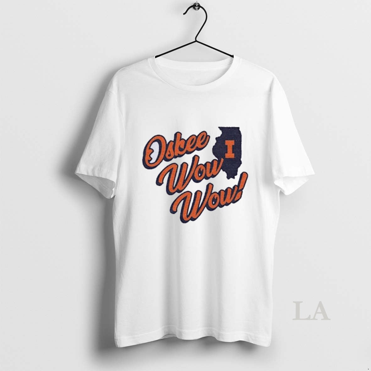 Original Illinois Fighting Illini Oskee Wow - Adult & Kids T-Shirts, Sweatshirts & Hoodies apparel design preview 1