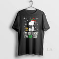 Original Im Not Short Elf Size Peanuts - Adult & Kids T-Shirts, Sweatshirts & Hoodies apparel design preview 1