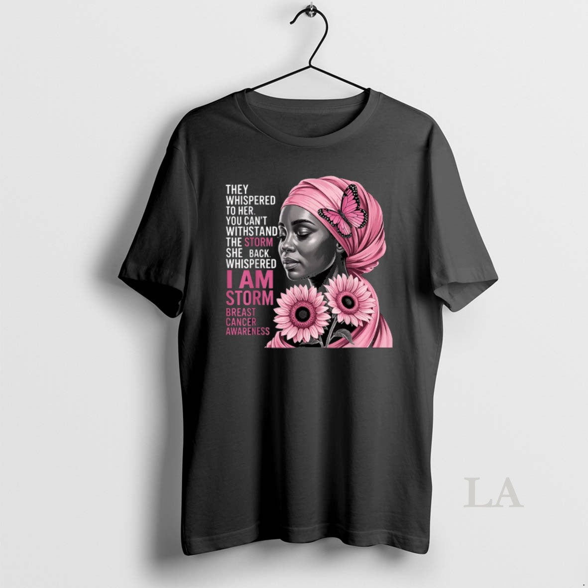 Original Im The Storm Black Women Breast Cancer - Adult & Kids T-Shirts, Sweatshirts & Hoodies apparel design preview 1