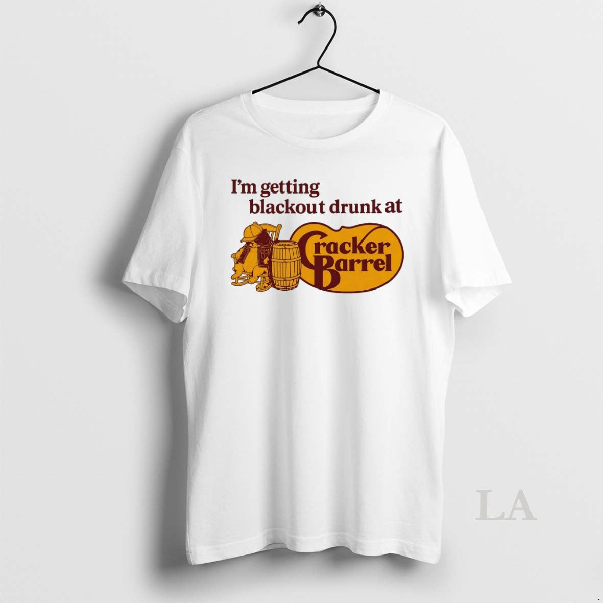 Original Im Getting Blackout Drunk At Cracker Barrel - Adult & Kids T-Shirts, Sweatshirts & Hoodies apparel design preview 1