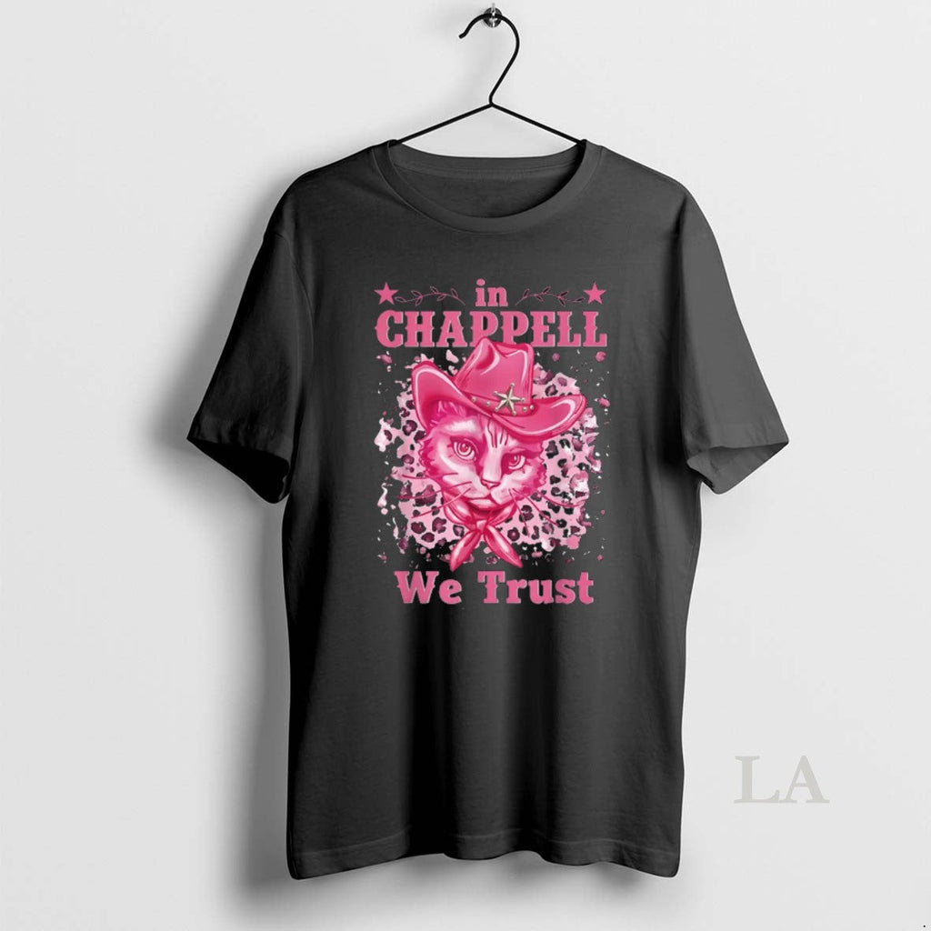 Original In Chappell We Trust Name Retro Cat Cute - Adult & Kids T-Shirts, Sweatshirts & Hoodies apparel design preview 1