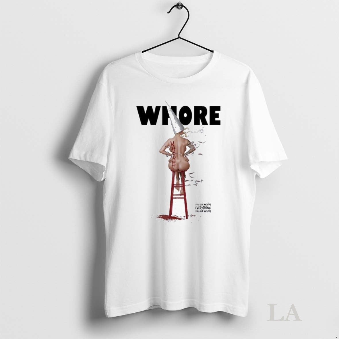 Original In This Moment Whore You Love Me For - Adult & Kids T-Shirts, Sweatshirts & Hoodies apparel design preview 1