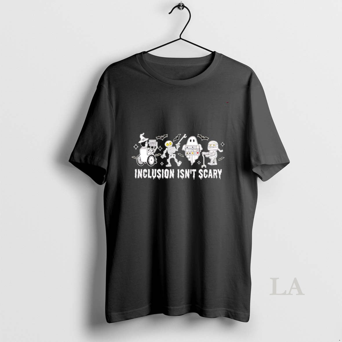 Original Inclusion Isnt Scary Halloween Costume - Adult & Kids T-Shirts, Sweatshirts & Hoodies apparel design preview 1