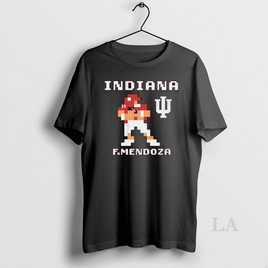 Original Indiana Football Fernando Mendoza Retro - Adult & Kids T-Shirts, Sweatshirts & Hoodies apparel design preview 1
