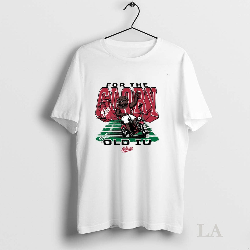 Original Indiana Football For The Glory Of Old Iu - Adult & Kids T-Shirts, Sweatshirts & Hoodies apparel design preview 1