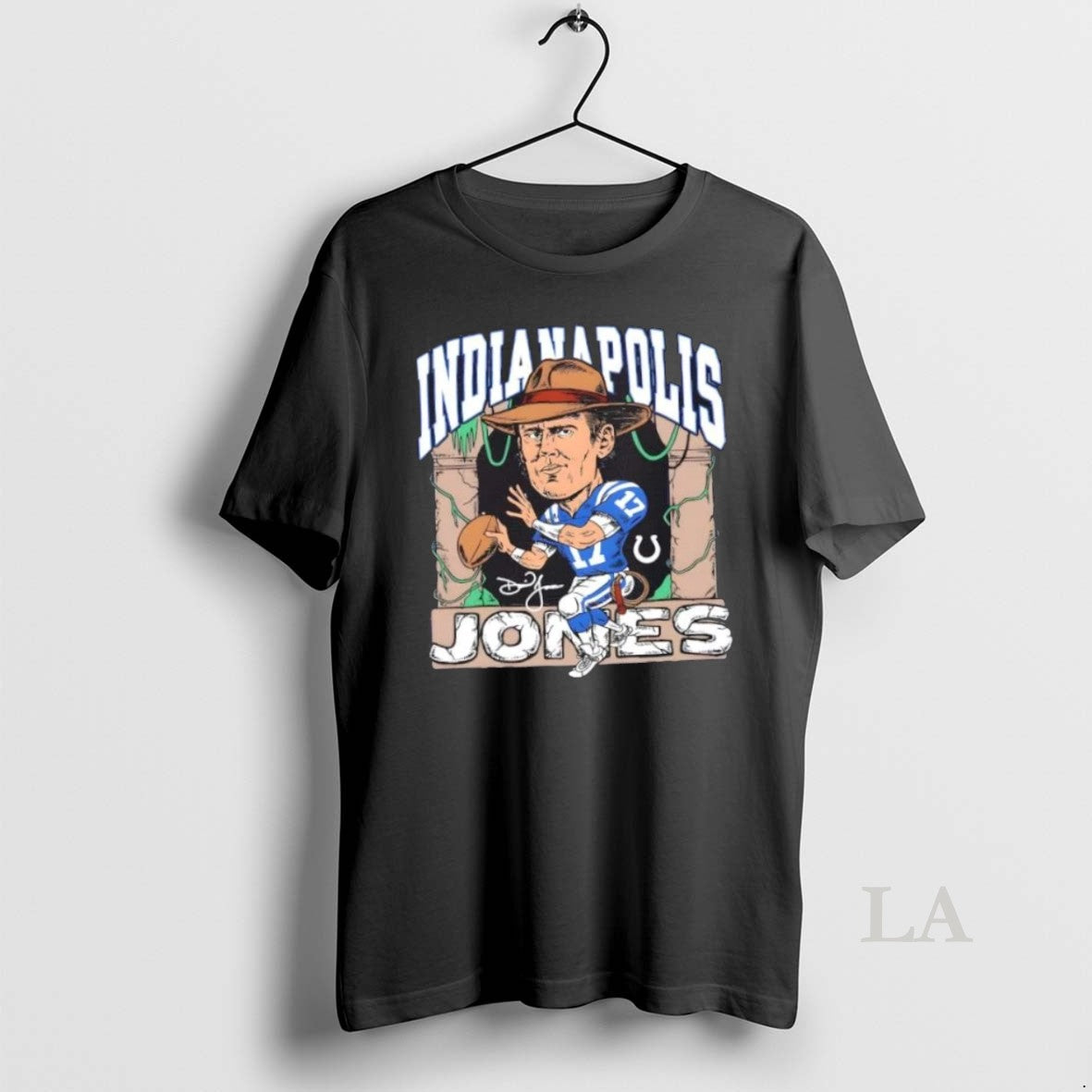 Original Indianapolis Colts Daniel Jones Royal - Adult & Kids T-Shirts, Sweatshirts & Hoodies apparel design preview 1
