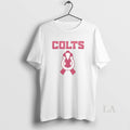 Original Indianapolis Colts October Breast Cancer - Adult & Kids T-Shirts, Sweatshirts & Hoodies apparel design preview 1