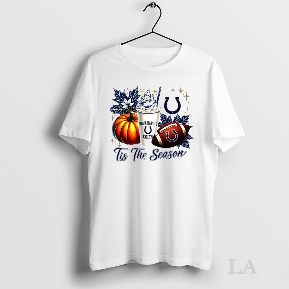 Original Indianapolis Colts Tis The Season Halloween - Adult & Kids T-Shirts, Sweatshirts & Hoodies apparel design preview 1