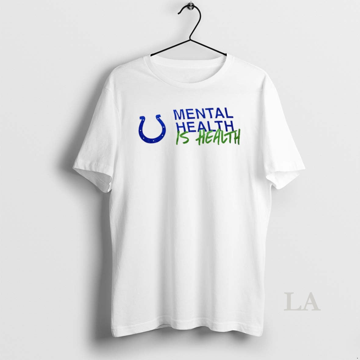 Original Indianapolis Colts Mental Health Is - Adult & Kids T-Shirts, Sweatshirts & Hoodies apparel design preview 1