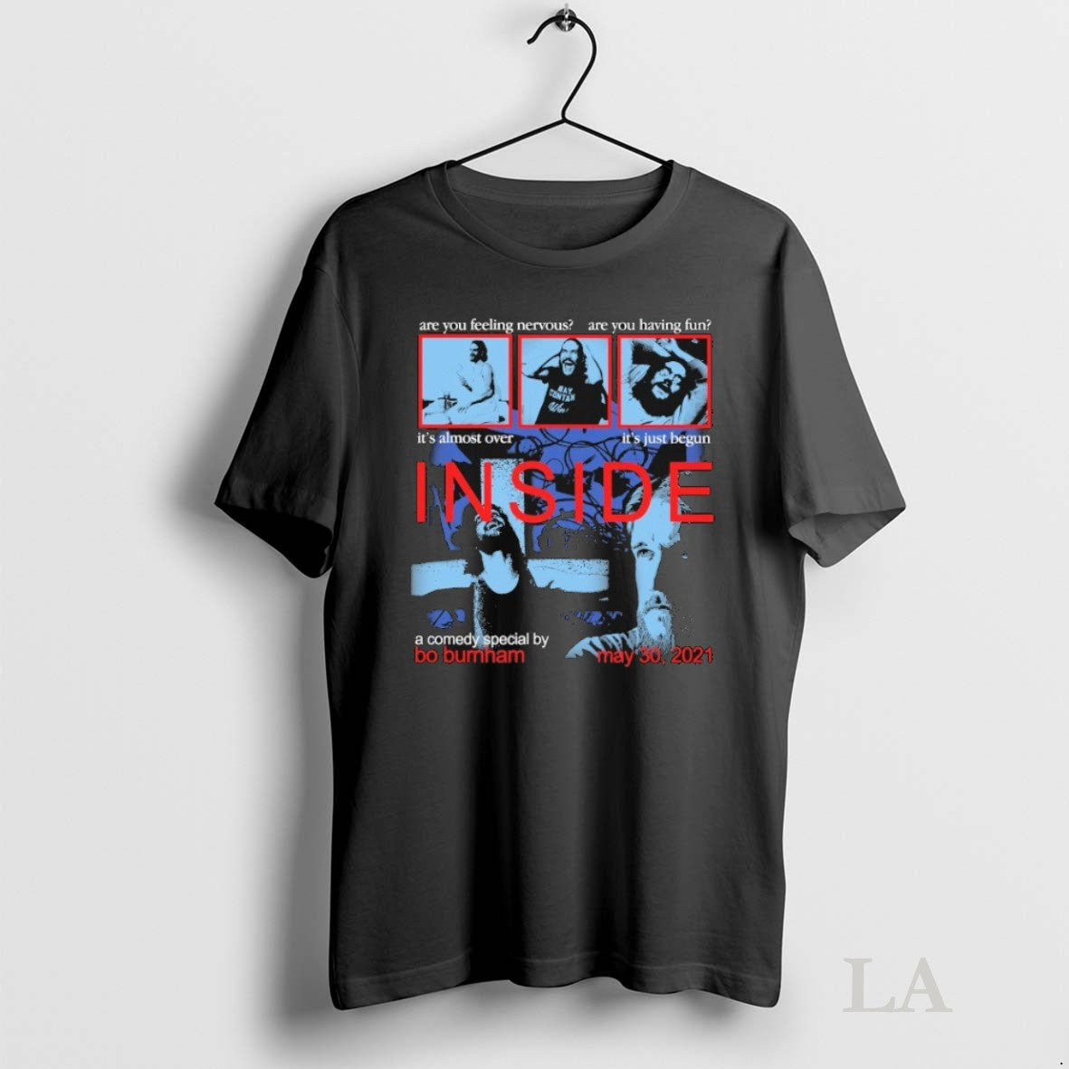 Original Inside Are You Feeling Nervous Having Fun - Adult & Kids T-Shirts, Sweatshirts & Hoodies apparel design preview 1