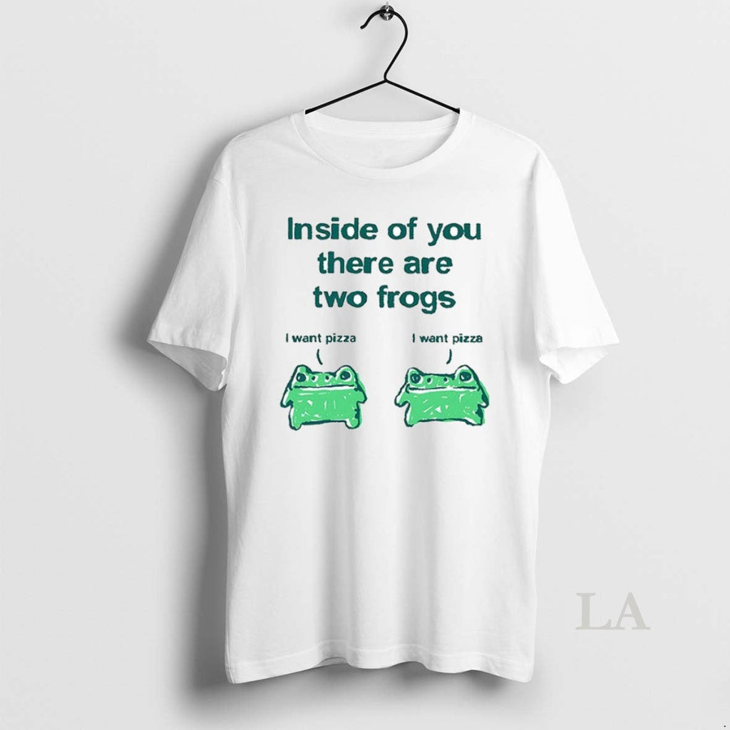 Original Inside Of You There Are Two Frogs Ceramic - Adult & Kids T-Shirts, Sweatshirts & Hoodies apparel design preview 1