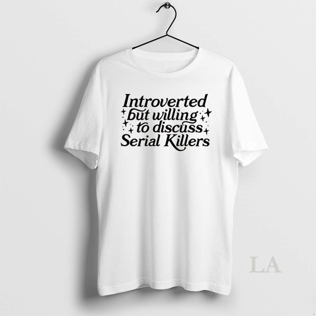 Original Introverted But Willing To Discuss Serial - Adult & Kids T-Shirts, Sweatshirts & Hoodies apparel design preview 1