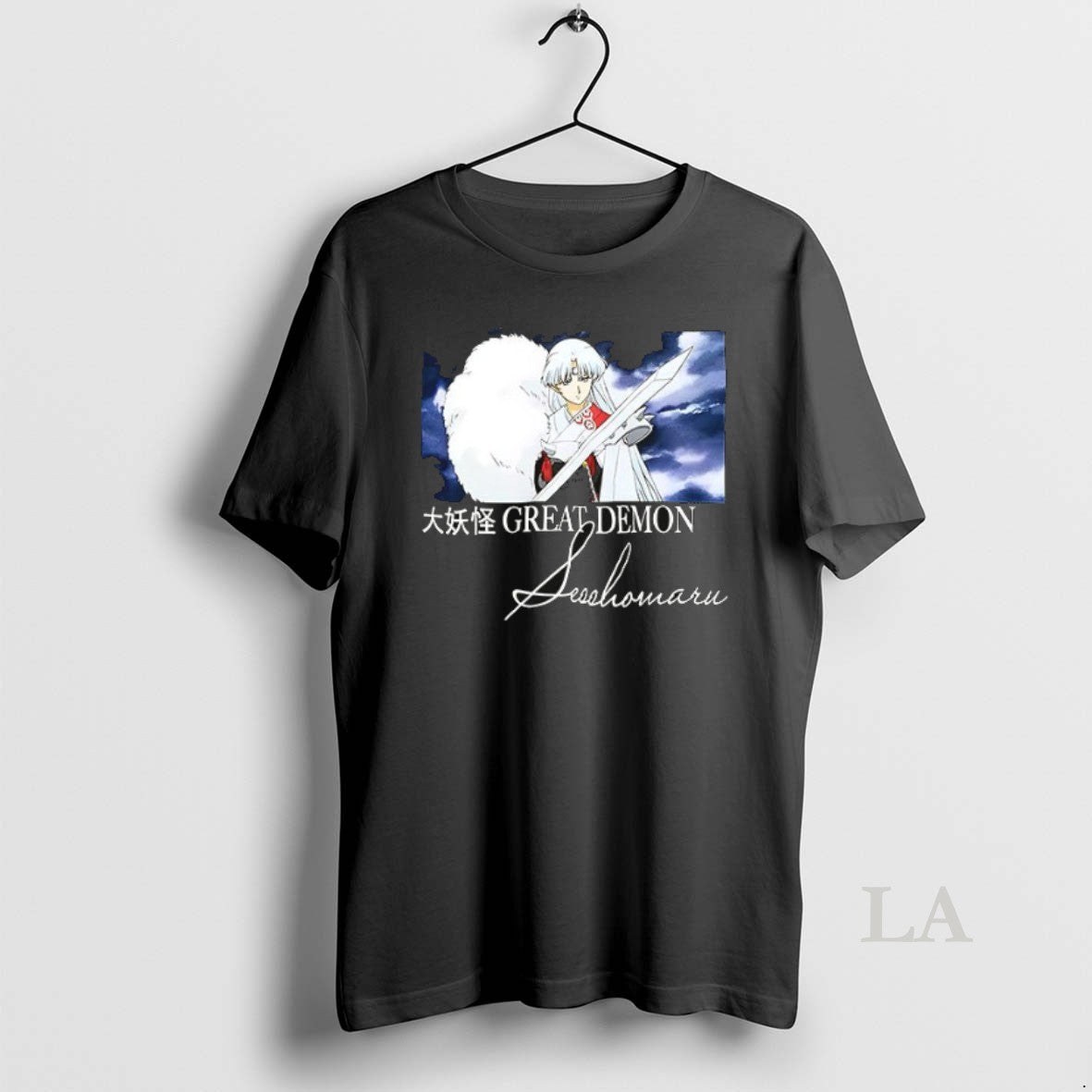 Original Inuyasha Sesshomaru Great Demon Ceramic And - Adult & Kids T-Shirts, Sweatshirts & Hoodies apparel design preview 1