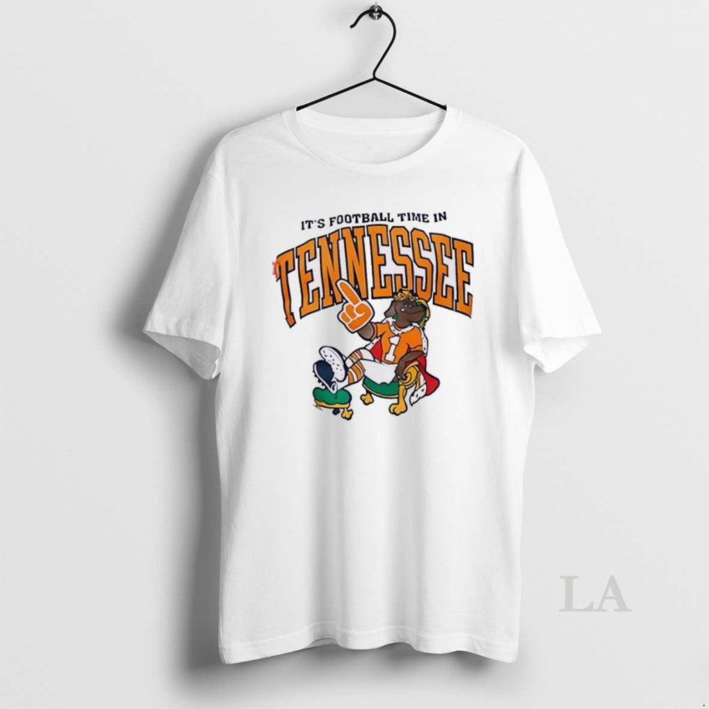 Original Its Football Time In Tennessee Smokey - Adult & Kids T-Shirts, Sweatshirts & Hoodies apparel design preview 1