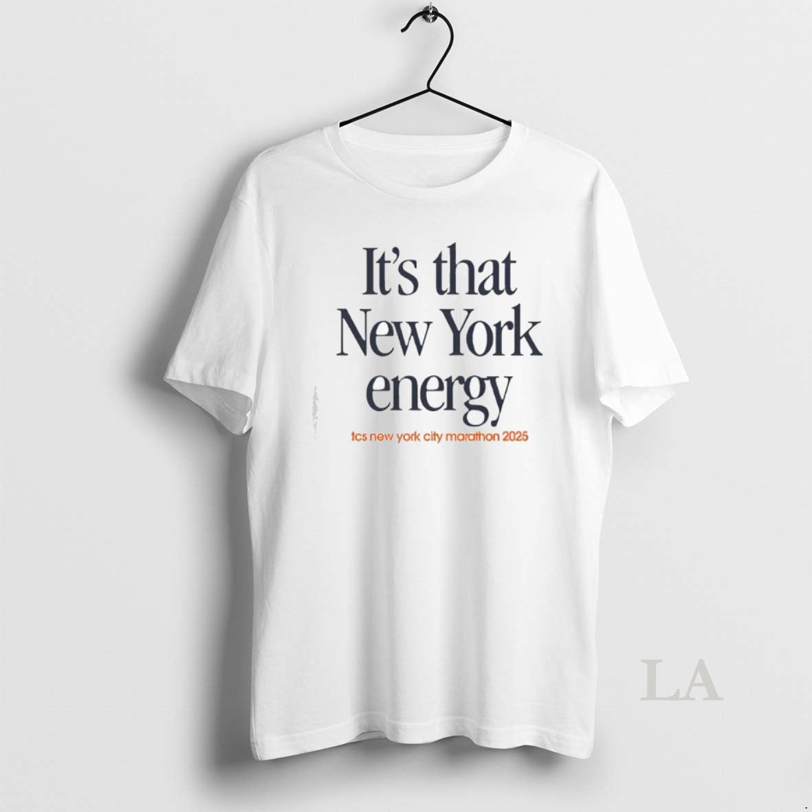 Original Its That New York Energy Marathon - Adult & Kids T-Shirts, Sweatshirts & Hoodies apparel design preview 1