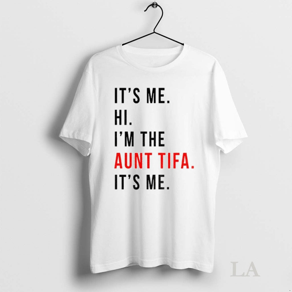 Original Its Me Hi Im The Aunt Tifa Fight Fascists - Adult & Kids T-Shirts, Sweatshirts & Hoodies apparel design preview 1