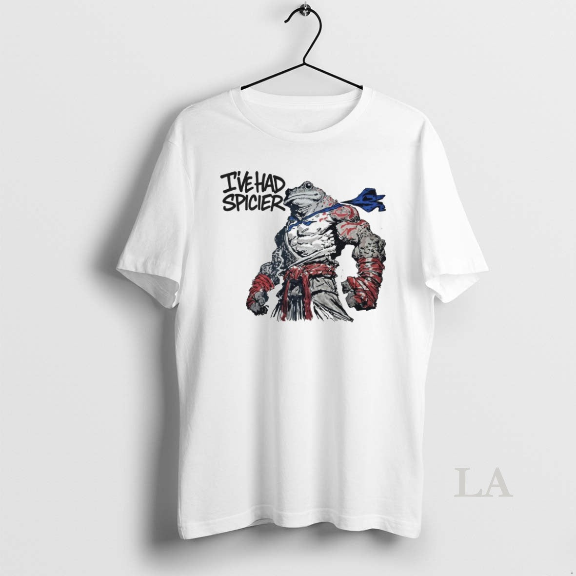 Original Ive Had Spicier Portland Frog - Adult & Kids T-Shirts, Sweatshirts & Hoodies apparel design preview 1