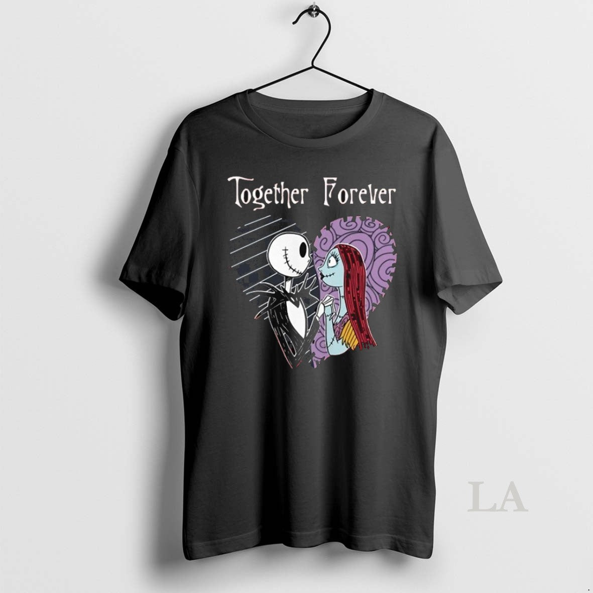 Original Jack Skellington And Sally Painajainen Ennen - Adult & Kids T-Shirts, Sweatshirts & Hoodies apparel design preview 1