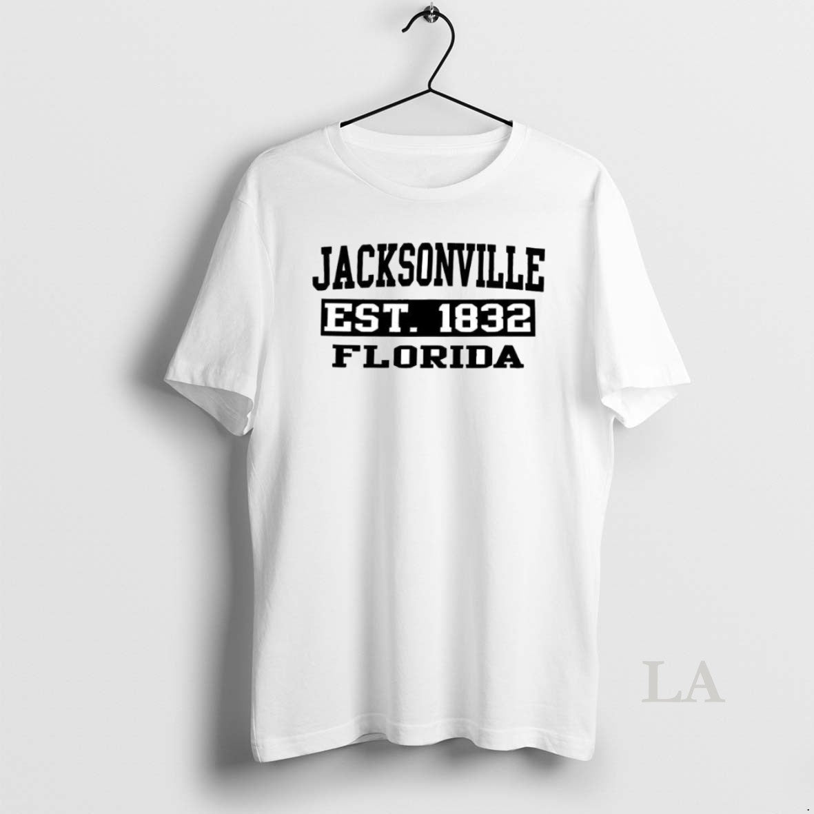 Original Jacksonville Est 1832 Florida - Adult & Kids T-Shirts, Sweatshirts & Hoodies apparel design preview 1