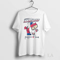 Original Jacksonville Jumbo Shrimp Puppie Love Mascot - Adult & Kids T-Shirts, Sweatshirts & Hoodies apparel design preview 1